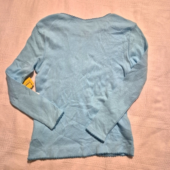 Disney Store girls size 4 Tinkerbell light blue pajama set, NWT - Picture 7 of 9